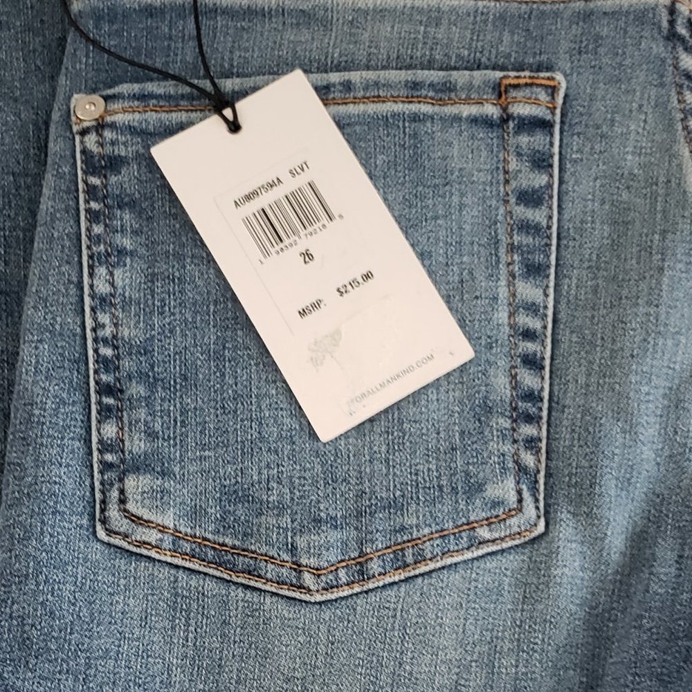 NWT 7 For All Mankind Mid Rise Ankle Skinny in Sloan Vintage - Picture 7 of 9
